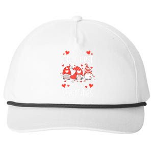 I Teach The Cutest Little Valentines Teacher Snapback Five-Panel Rope Hat