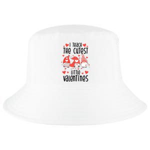 I Teach The Cutest Little Valentines Teacher Cool Comfort Performance Bucket Hat