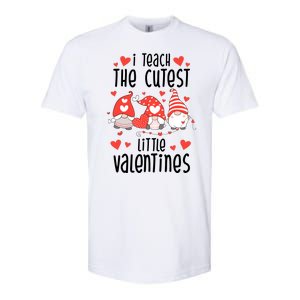 I Teach The Cutest Little Valentines Teacher Softstyle CVC T-Shirt