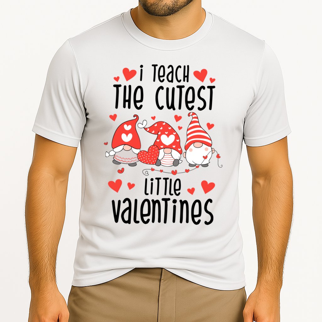 I Teach The Cutest Little Valentines Teacher Performance Shirt