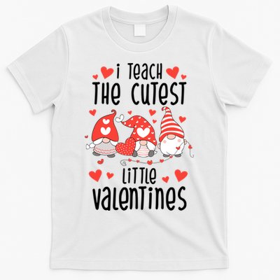 I Teach The Cutest Little Valentines Teacher T-Shirt