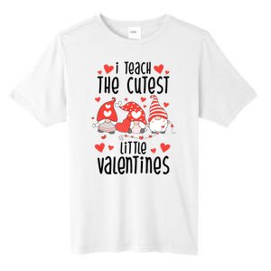 I Teach The Cutest Little Valentines Teacher Tall Fusion ChromaSoft Performance T-Shirt