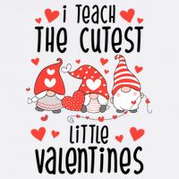 I Teach The Cutest Little Valentines Teacher Cooling Performance Long Sleeve Crew