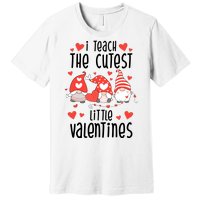 I Teach The Cutest Little Valentines Teacher Premium T-Shirt