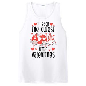 I Teach The Cutest Little Valentines Teacher PosiCharge Competitor Tank