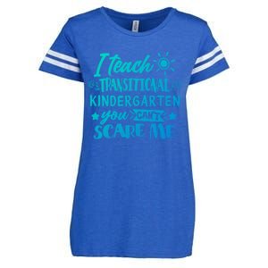 I Teach Transitional Kindergarten Teacher Team Cute Gift Enza Ladies Jersey Football T-Shirt