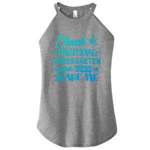 I Teach Transitional Kindergarten Teacher Team Cute Gift Women's Perfect Tri Rocker Tank