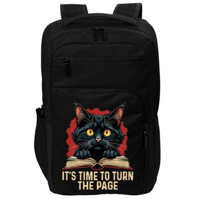 ItS Time To Turn The Page Kamala Harris Politic Supporters Impact Tech Backpack