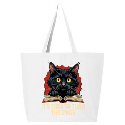 ItS Time To Turn The Page Kamala Harris Politic Supporters 25L Jumbo Tote