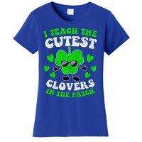 I Teach The Cutest Clovers In The Patch St Patricks Day Tees Great Gift Women's T-Shirt