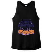 I Teach The Cutest Pumpkins In The Patch Ladies PosiCharge Tri-Blend Wicking Tank