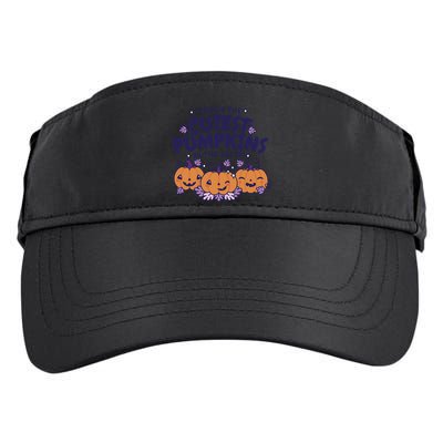 I Teach The Cutest Pumpkins In The Patch Adult Drive Performance Visor