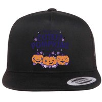 I Teach The Cutest Pumpkins In The Patch Flat Bill Trucker Hat