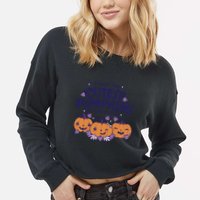 I Teach The Cutest Pumpkins In The Patch Cropped Pullover Crew
