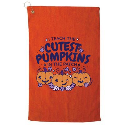 I Teach The Cutest Pumpkins In The Patch Golf Towel