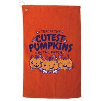 I Teach The Cutest Pumpkins In The Patch Golf Towel
