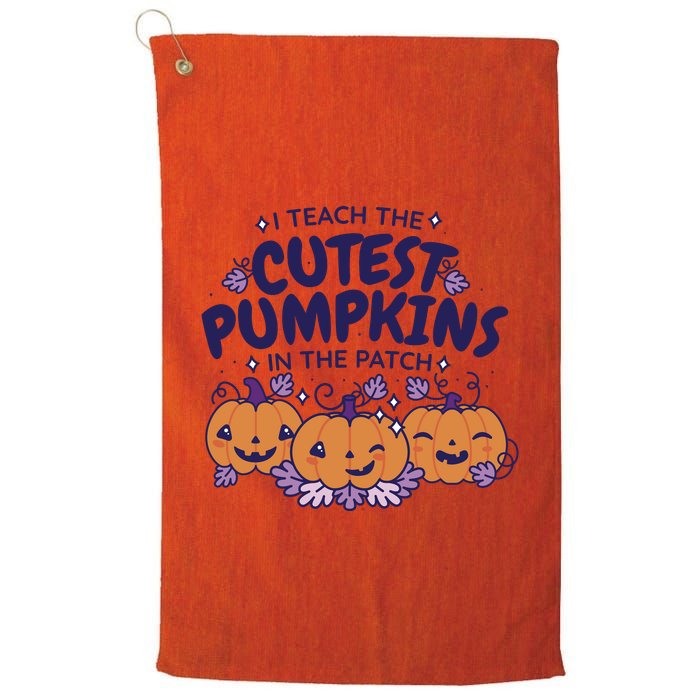 I Teach The Cutest Pumpkins In The Patch Golf Towel
