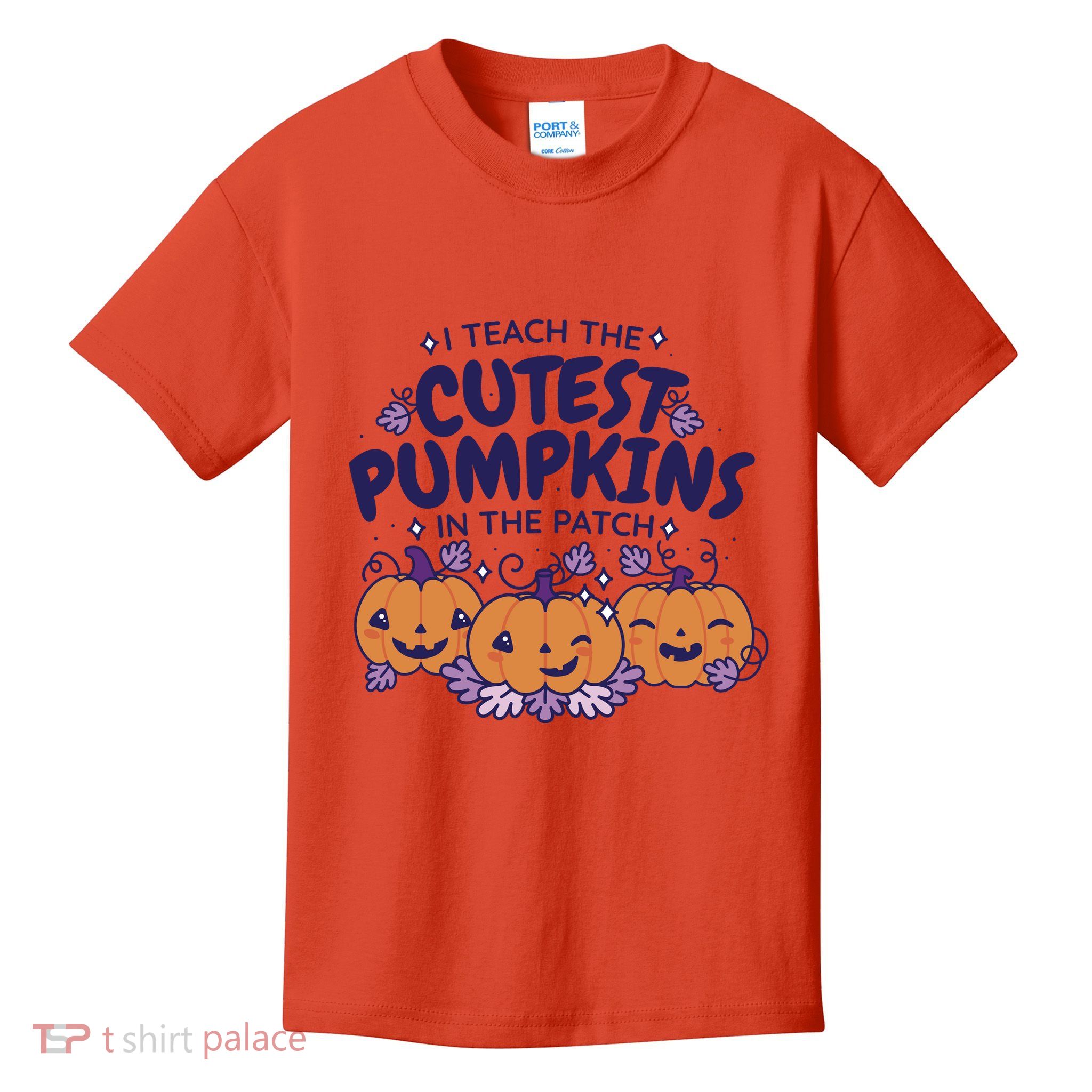 I Teach The Cutest Pumpkins In The Patch Kids T-Shirt