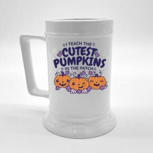 I Teach The Cutest Pumpkins In The Patch Beer Stein