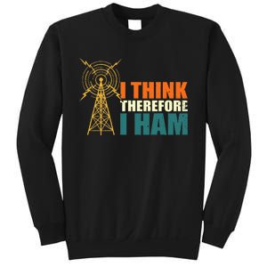 I Think Therefore I Ham Sweatshirt