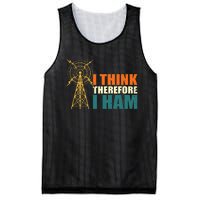 I Think Therefore I Ham Mesh Reversible Basketball Jersey Tank