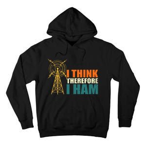 I Think Therefore I Ham Tall Hoodie