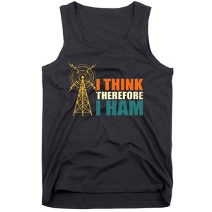 I Think Therefore I Ham Tank Top