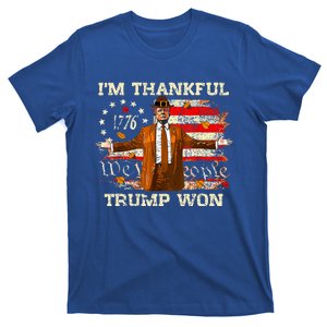 IM Thankful Trump Won Thanksgiving Turkey T-Shirt