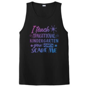 I Teach Transitional Kindergarten Teacher Team Cute Gift PosiCharge Competitor Tank