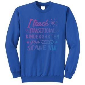 I Teach Transitional Kindergarten Teacher Team Cute Gift Tall Sweatshirt