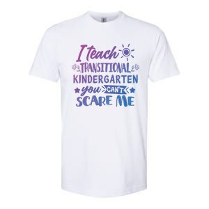 I Teach Transitional Kindergarten Teacher Team Cute Gift Softstyle CVC T-Shirt