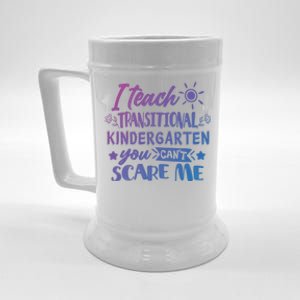 I Teach Transitional Kindergarten Teacher Team Cute Gift Beer Stein