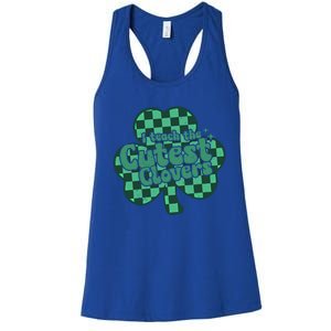 I Teach The Cutest Clovers In The Patch St Patrick’s Day Meaningful Gift Women's Racerback Tank