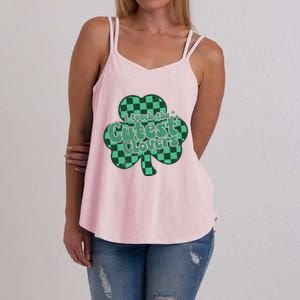 I Teach The Cutest Clovers In The Patch St Patrick’s Day Meaningful Gift Women's Strappy Tank