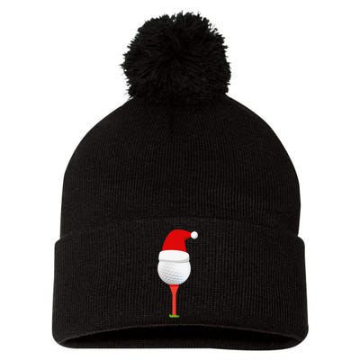 I'd Tap That Funny Golf Ball Tee For Golfing Players Pom Pom 12in Knit Beanie