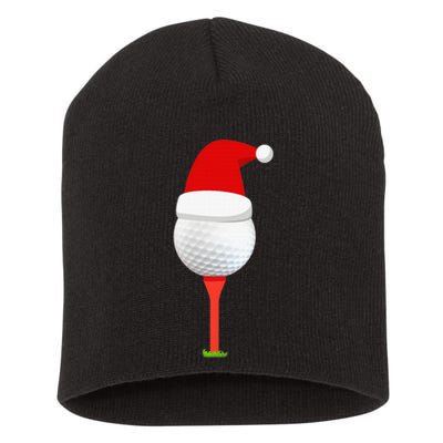 I'd Tap That Funny Golf Ball Tee For Golfing Players Short Acrylic Beanie