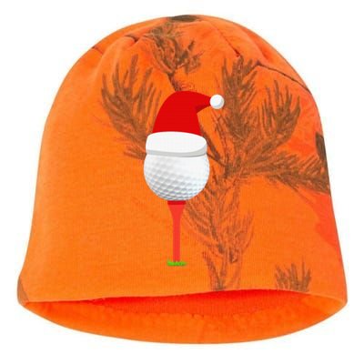 I'd Tap That Funny Golf Ball Tee For Golfing Players Kati - Camo Knit Beanie