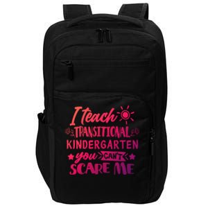 I Teach Transitional Kindergarten Teacher Team Cute Gift Impact Tech Backpack