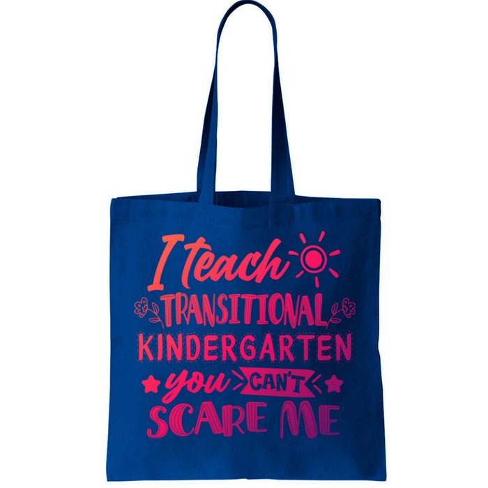 I Teach Transitional Kindergarten Teacher Team Cute Gift Tote Bag