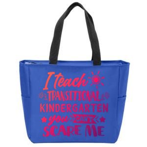 I Teach Transitional Kindergarten Teacher Team Cute Gift Zip Tote Bag