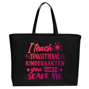 I Teach Transitional Kindergarten Teacher Team Cute Gift Cotton Canvas Jumbo Tote