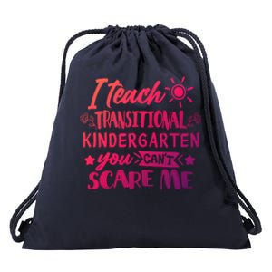 I Teach Transitional Kindergarten Teacher Team Cute Gift Drawstring Bag