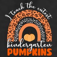 I Teach The Cutest Kindergarten Pumpkins 11oz C Handle Ceramic Mug