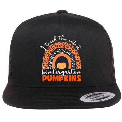 I Teach The Cutest Kindergarten Pumpkins Flatbill Hat