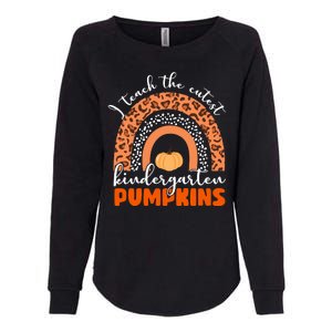 I Teach The Cutest Kindergarten Pumpkins Womens California Wash Sweatshirt