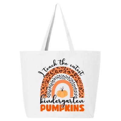 I Teach The Cutest Kindergarten Pumpkins 25L Jumbo Tote