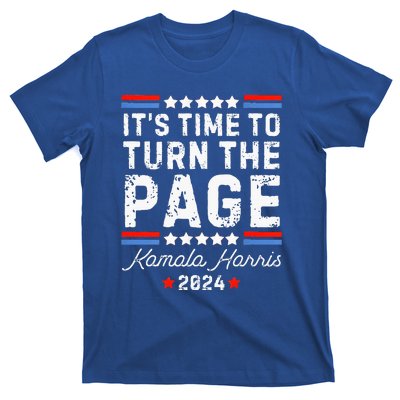 ItS Time To Turn The Page Kamala Harris 2024 President Vote T-Shirt