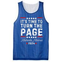 ItS Time To Turn The Page Kamala Harris 2024 President Vote Mesh Reversible Basketball Jersey Tank