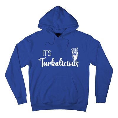 Its Turkalicious Thanksgiving Turkey Family Cute Gift Hoodie