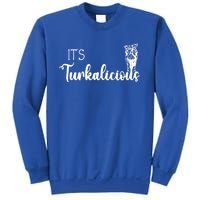 Its Turkalicious Thanksgiving Turkey Family Cute Gift Sweatshirt